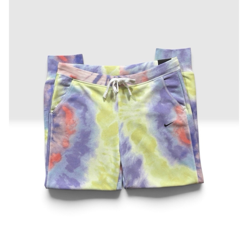 Nike Womens Dri-Fit Get Fit Tie-Dye Gym Training Pants Pastel Sz Medium NWT 2183